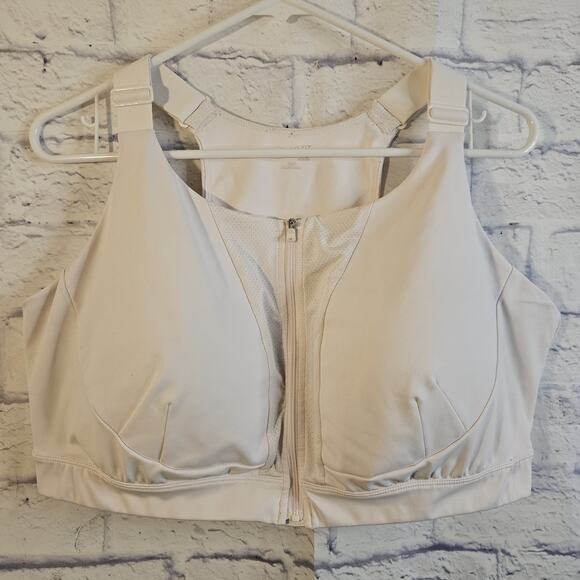 Duluth Trading Co Other - Duluth Trading Co Size 22W Adjustabust High Impact Zip-Front Bra